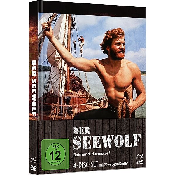 Der Seewolf-Komplette Serie (Cover C,4 Discs), Raimund Harmstorf, Edward Meeks