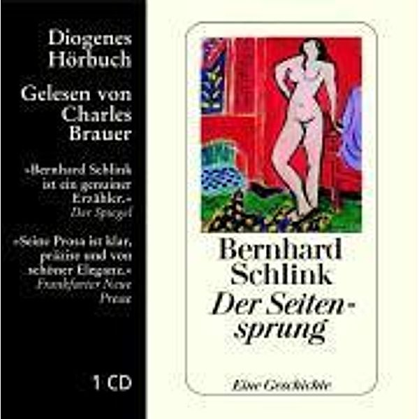 Der Seitensprung, 1 Audio-CD, Bernhard Schlink