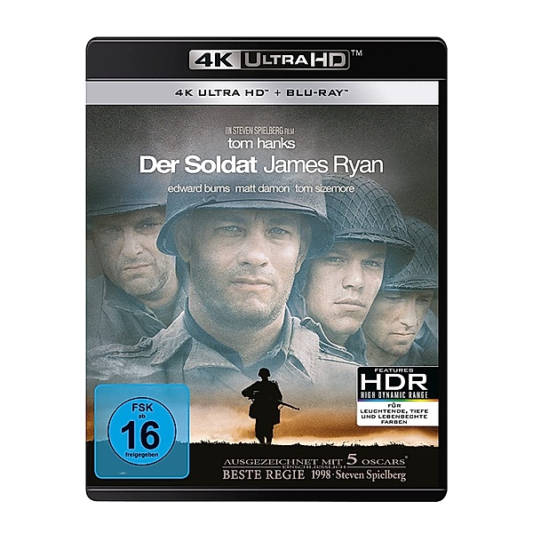 Der Soldat James Ryan (4K Ultra HD), Vin Diesel Ted Danson Tom Hanks