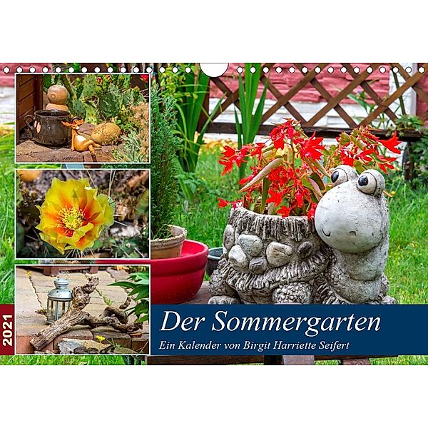 Der Sommergarten (Wandkalender 2021 DIN A4 quer), Birgit Harriette Seifert
