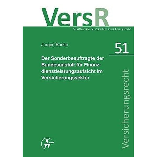 Der Sonderbeauftragte der Bundesanstalt für Finanzdienstleistungsaufsicht im Versicherungssektor, Jürgen Bürkle