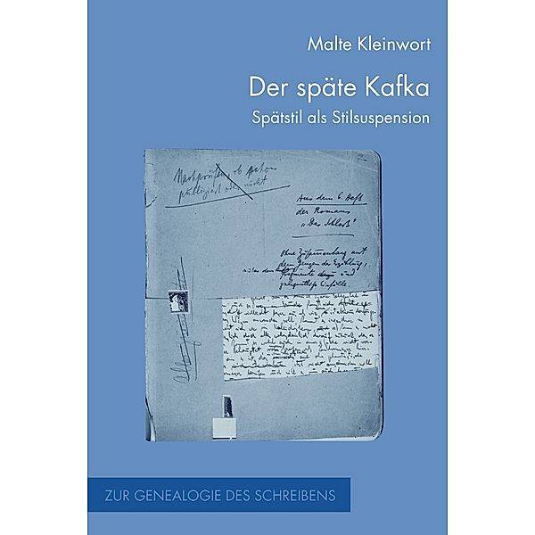 Der späte Kafka, Malte Kleinwort