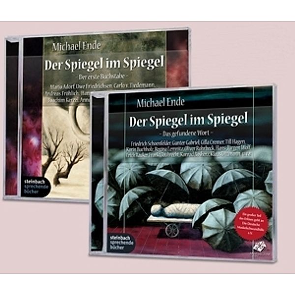 Der Spiegel im Spiegel, 4 Audio-CDs, Michael Ende