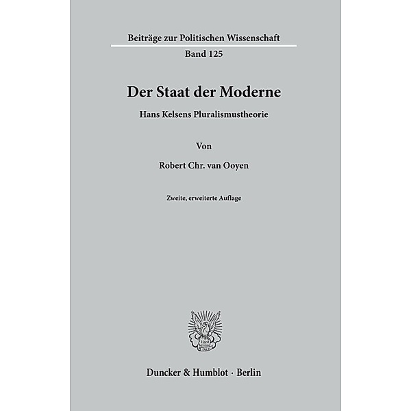 Der Staat der Moderne., Robert Chr. van Ooyen