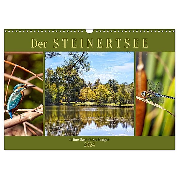 Der Steinertsee (Wandkalender 2024 DIN A3 quer), CALVENDO Monatskalender, Sabine Löwer