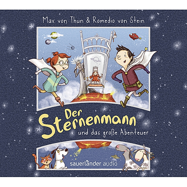 Der Sternenmann und das große Abenteuer,2 Audio-CD, Max von Thun