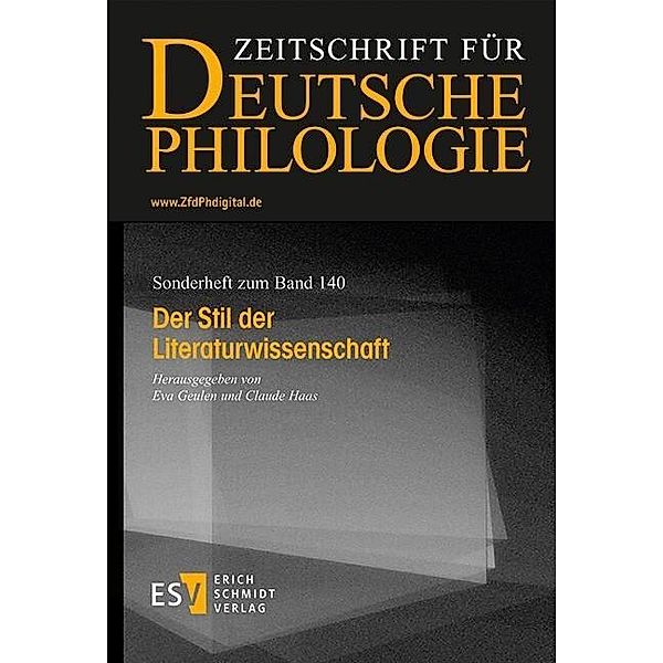 Der Stil der Literaturwissenschaft