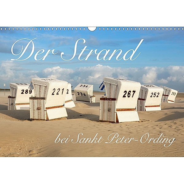 Der Strand bei Sankt Peter-Ording (Wandkalender 2021 DIN A3 quer), Peter Werner / wernerimages