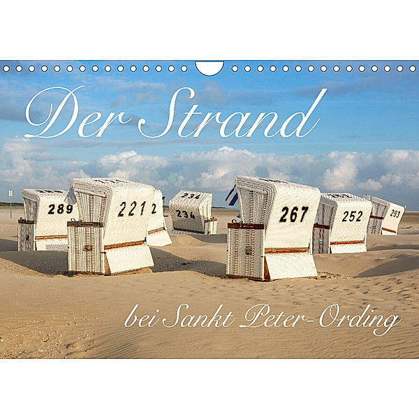 Der Strand bei Sankt Peter-Ording (Wandkalender 2023 DIN A4 quer), Peter Werner / wernerimages