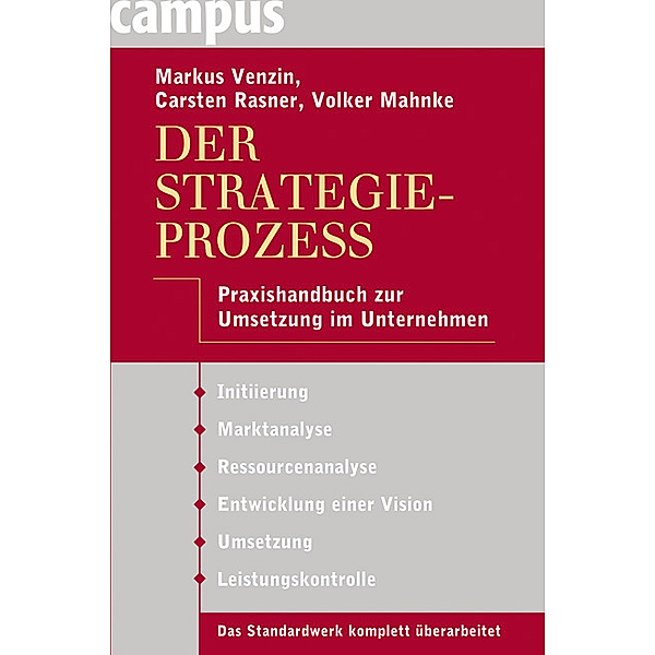 Der Strategieprozess, Markus Venzin, Carsten Rasner, Volker Mahnke