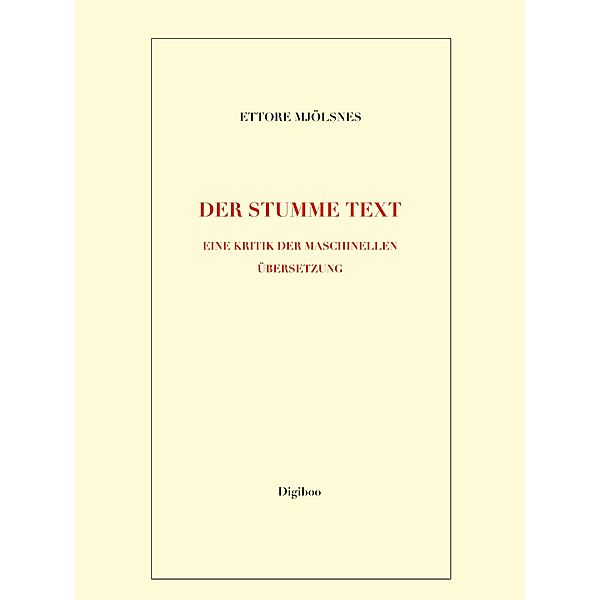 Der stumme Text, Ettore Mjölsnes