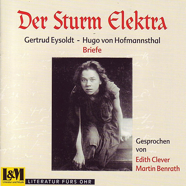 Der Sturm Elektra-Briefwechsel, Hugo von Hofmannsthal, Gertrud Eysoldt