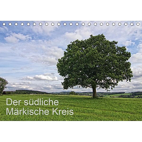 Der südliche Märkische Kreis (Tischkalender 2021 DIN A5 quer), Detlef Thiemann