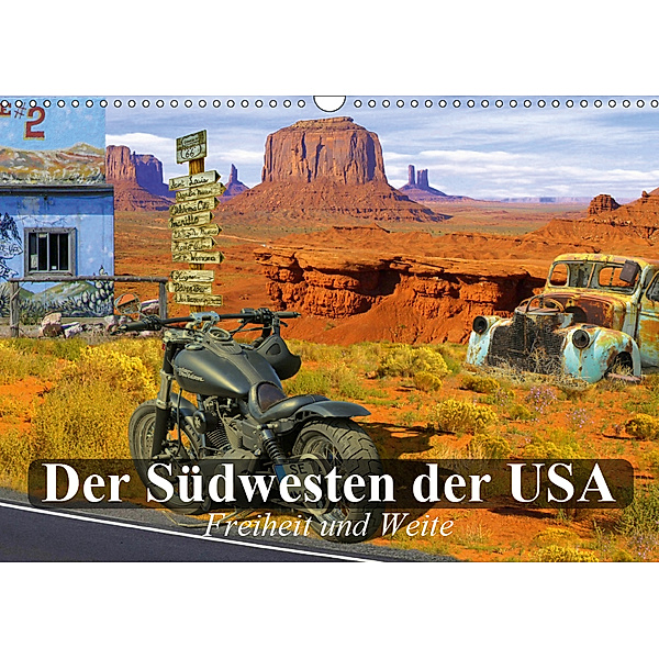 Der Südwesten der USA. Freiheit und Weite (Wandkalender 2019 DIN A3 quer), Elisabeth Stanzer