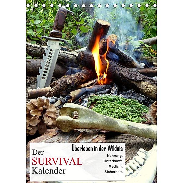 Der Survival-Kalender (Tischkalender 2023 DIN A5 hoch), Xenia Schaad