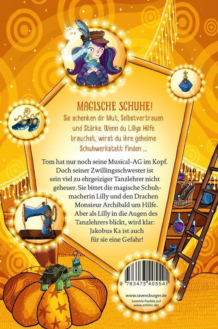 Der tanzende Drache Lillys magische Schuhe Bd.4 Buch versandkostenfrei