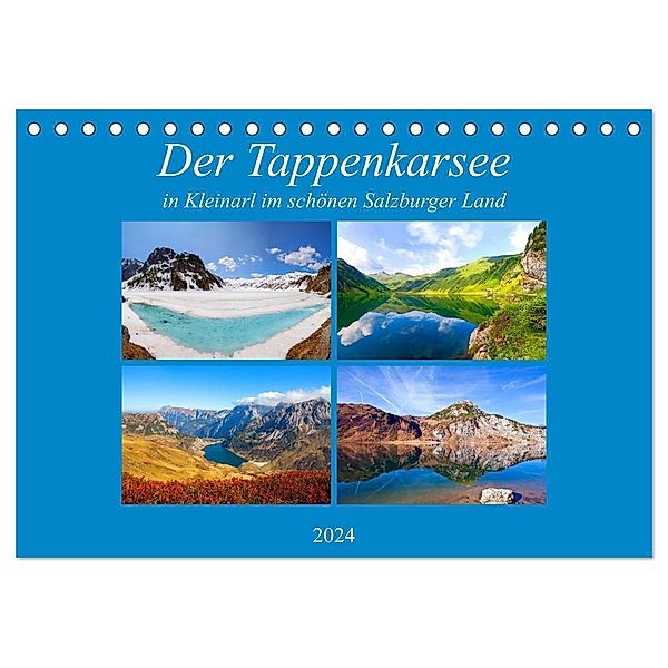 Der Tappenkarsee (Tischkalender 2024 DIN A5 quer), CALVENDO Monatskalender, Christa Kramer