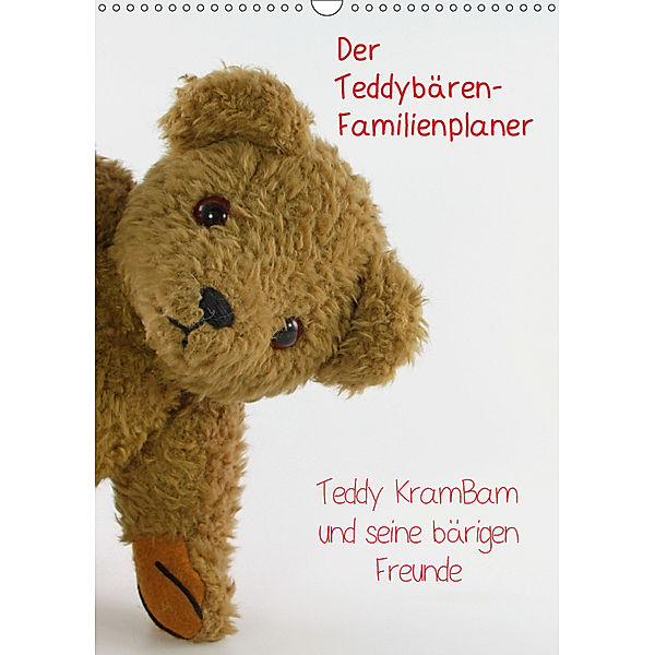 Der Teddybären-Familienplaner (Wandkalender 2019 DIN A3 hoch), KramBam.de
