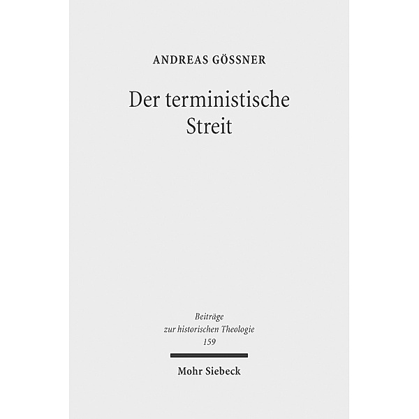 Der terministische Streit, Andreas Gössner