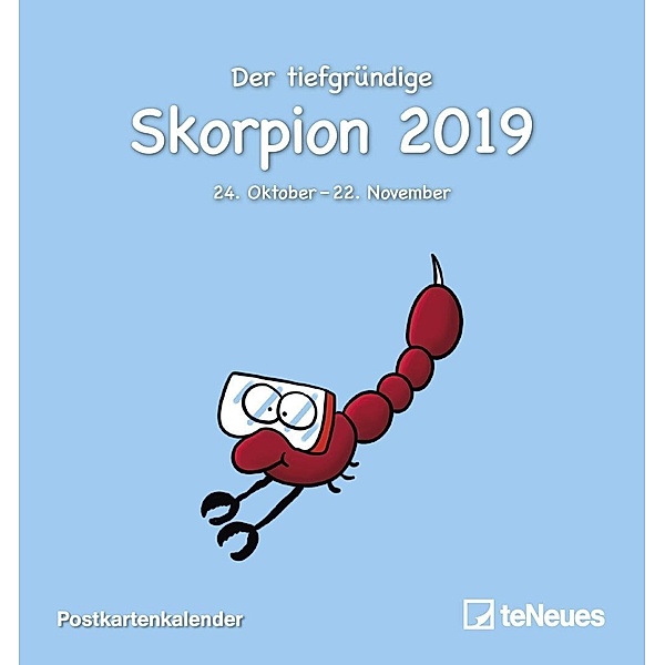 Der tiefgründige Skorpion 2019, Alexander Holzach