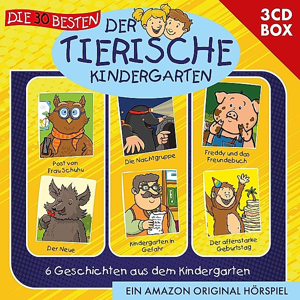 Der tierische Kindergarten (3CD-Box) Vol. 1, Der Tierische Kindergarten