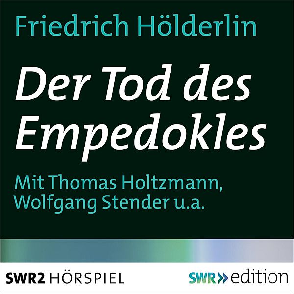 Der Tod des Empedokles, Friedrich Hölderlin