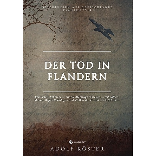 Der Tod in Flandern, Adolf Köster