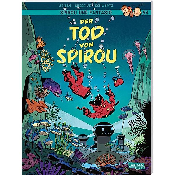 Der Tod von Spirou / Spirou + Fantasio Bd.54, Sophie Guerrive, Benjamin Abitan