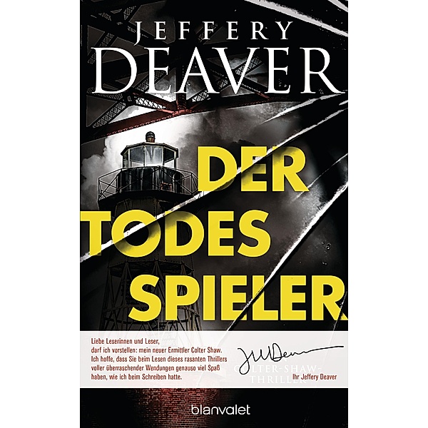Der Todesspieler / Colter Shaw Bd.1, Jeffery Deaver