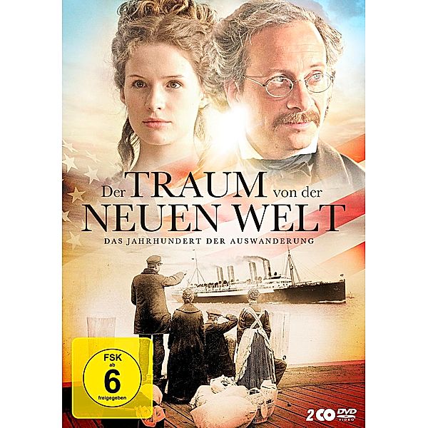 Der Traum von der Neuen Welt, 2 DVDs, Fabian Busch, Laura Wilkinson, Isabelle Barth