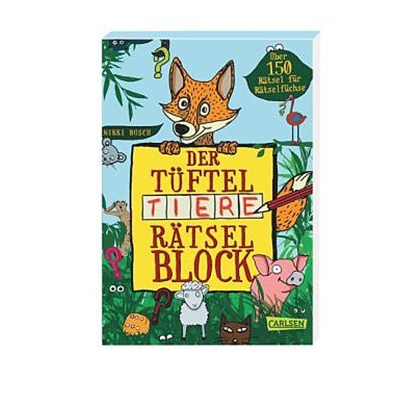 Der Tüftel-Tiere-Rätsel-Block, Nikki Busch