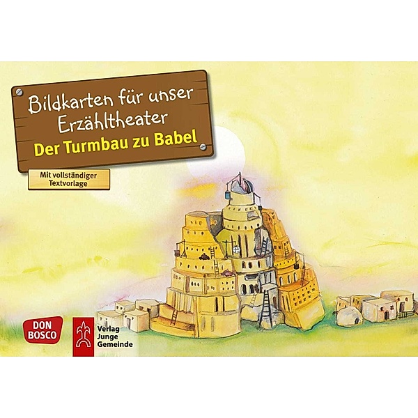 Der Turmbau zu Babel, Kamishibai Bildkartenset, Susanne Brandt, Klaus-Uwe Nommensen
