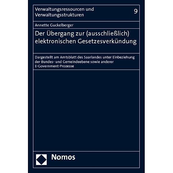 Der Übergang zur (ausschliesslich) elektronischen Gesetzesverkündung, Annette Guckelberger