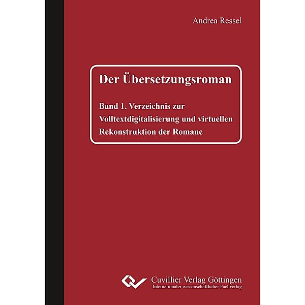 Der Übersetzungsroman, Andrea Ressel