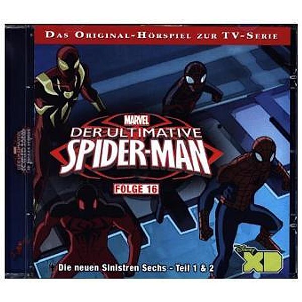 Der ultimative Spider-Man - Die neuen Sinistren Sechs Teil 1 und 2, Audio-CD, Walt Disney, Der Ultimate Spider-Man
