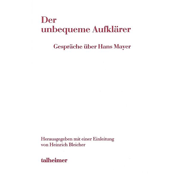 Der unbequeme Aufklärer