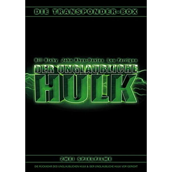 Der unglaubliche Hulk - Die Transponder-Box, Stan Lee, Nicholas Corea / Gerald Di Pego
