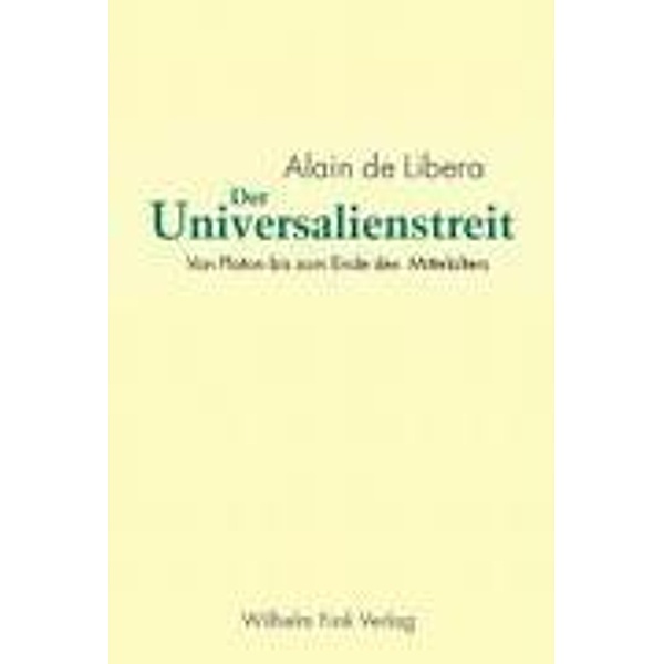 Der Universalienstreit, Alain de Libera, Konrad Honsel