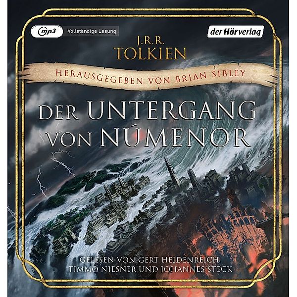 Der Untergang von Númenor,2 Audio-CD, 2 MP3, J.R.R. Tolkien