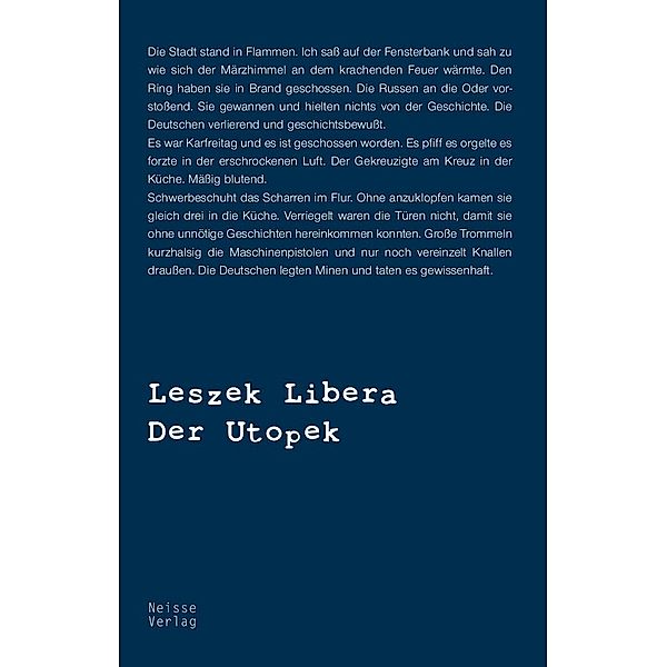 Der Utopek, Leszek Libera