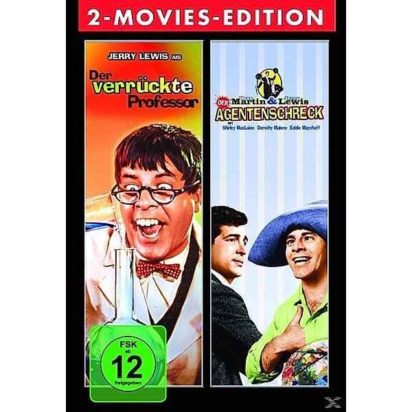 Der Verrückte Professor / Der Agentenschreck DVD-Box, Diverse Interpreten