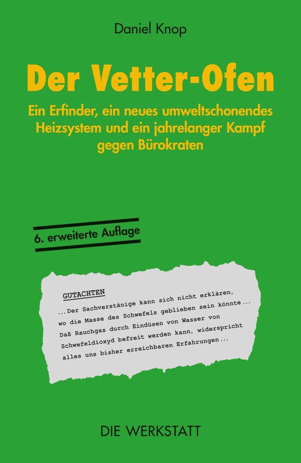 Der Vetter - Ofen Buch von Daniel Knop versandkostenfrei bei Weltbild.de