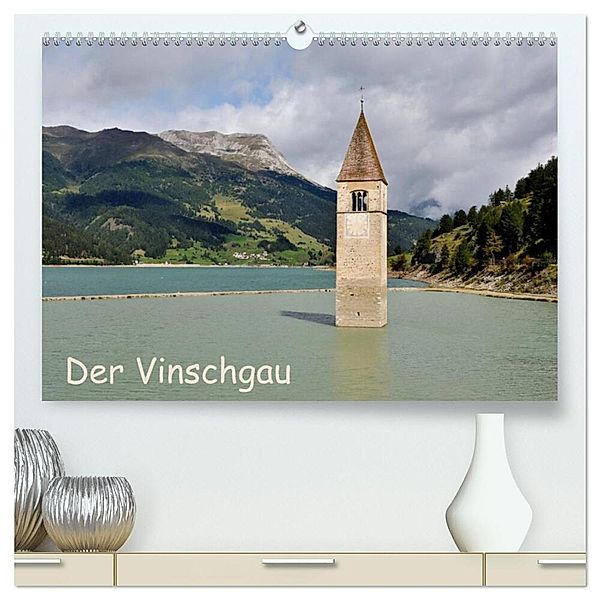 Der Vinschgau (hochwertiger Premium Wandkalender 2024 DIN A2 quer), Kunstdruck in Hochglanz, Carsten Kienitz