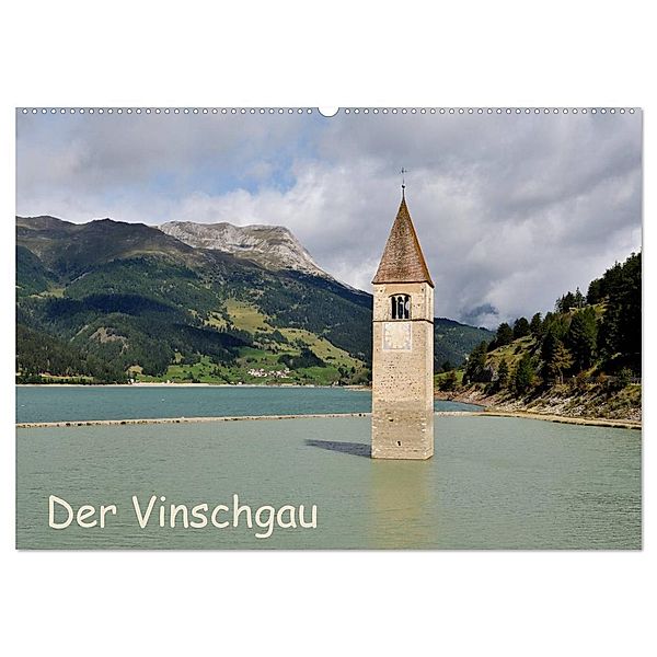 Der Vinschgau (Wandkalender 2025 DIN A2 quer), CALVENDO Monatskalender, Calvendo, Carsten Kienitz