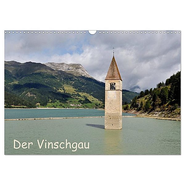 Der Vinschgau (Wandkalender 2025 DIN A3 quer), CALVENDO Monatskalender, Calvendo, Carsten Kienitz