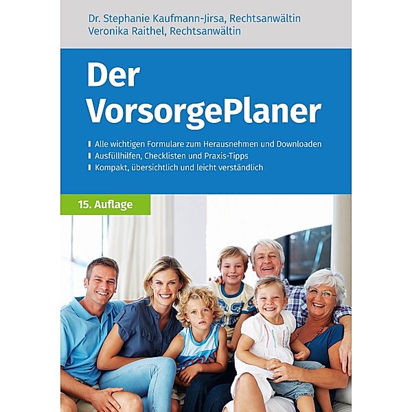 Der VorsorgePlaner, Stephanie Kaufmann-Jirsa, Veronika Raithel