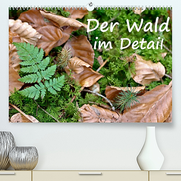 Der Wald im Detail (Premium, hochwertiger DIN A2 Wandkalender 2023, Kunstdruck in Hochglanz), Marina Härle