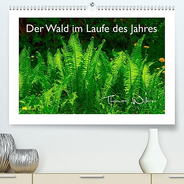 Der Wald im Laufe des Jahres (Premium, hochwertiger DIN A2 Wandkalender 2023, Kunstdruck in Hochglanz), Thomas Willerer