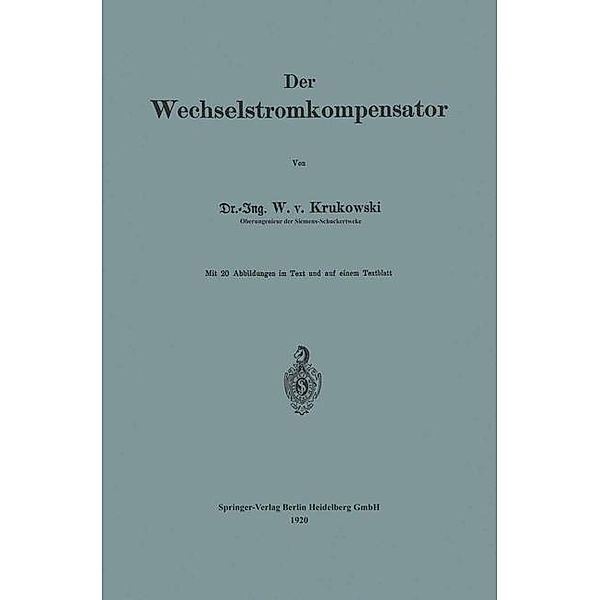 Der Wechselstromkompensator, Waldemar von Krukowski