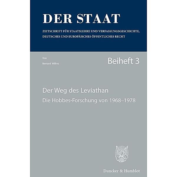 Der Weg des Leviathan., Bernard Willms